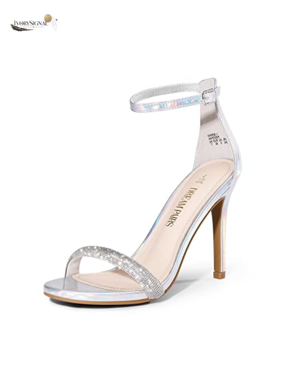 Women's Rhinestone Platform Stiletto Heels Wedding Party Sandals